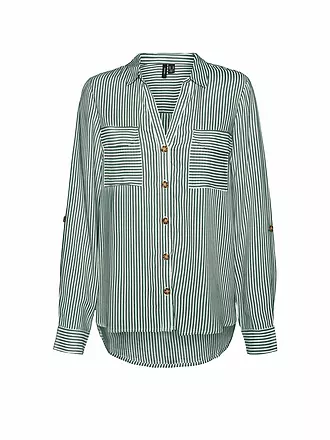 VERO MODA | Bluse langarm VMBUMPY | grün