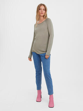 VERO MODA | Blusenshirt VMNELLIE | braun