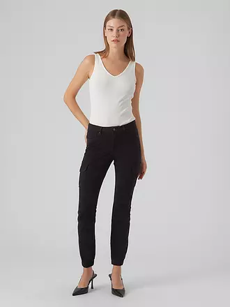 VERO MODA | Cargohose VMIVY | schwarz