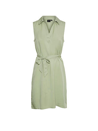 VERO MODA | Hemdblusenkleid VMHARPER | grün