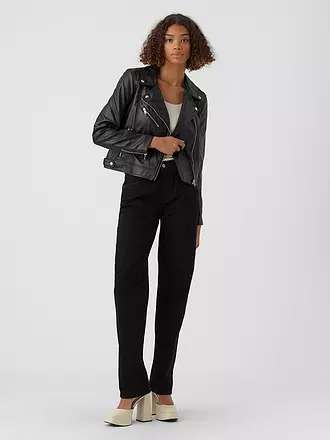 VERO MODA | Jacke in Lederoptik VMBELLA | schwarz