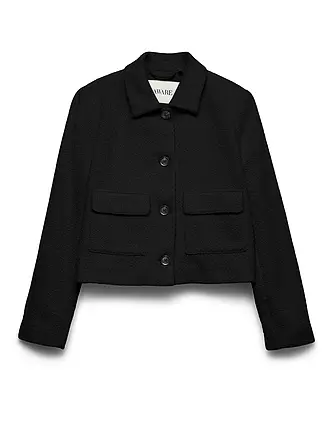 VERO MODA | Jäckchen Cropped Fit AWNAOKO | schwarz