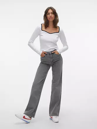 VERO MODA | Jeans Wide Leg VMTESSA | grau