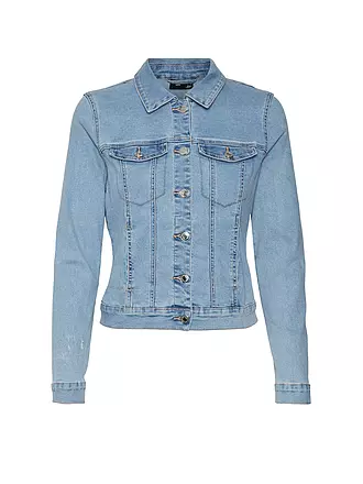 VERO MODA | Jeansjacke Slim Fit VMLUNA | hellblau