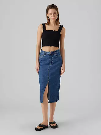 VERO MODA | Jeansrock VMVERI | blau