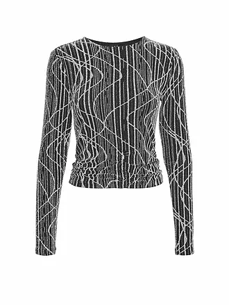 VERO MODA | Langarmshirt VMKANZ | schwarz