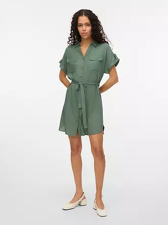 VERO MODA | Minikleid VMBUMPY | olive