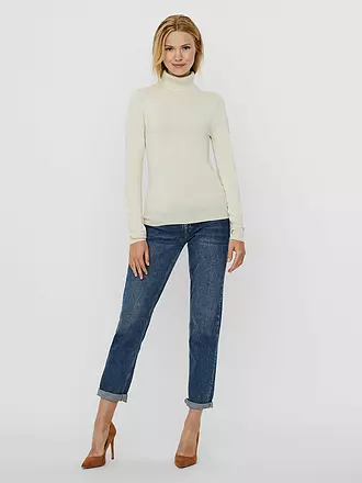 VERO MODA | Rollkragenpullover VMGLORY | hellgrau