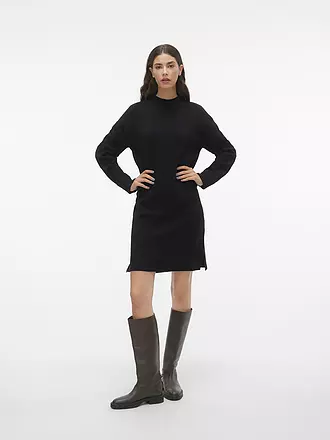 VERO MODA | Strickkleid VMGOLDNEEDLE | schwarz