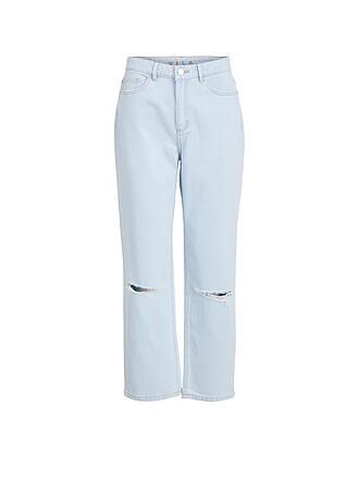 VILA | Jeans Mom Fit 7/8 VILOUA | hellblau