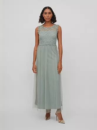 VILA | Maxikleid VILYNNEA | dunkelgrün