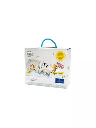 VILLEROY & BOCH | Kinder Porzellanset Happy as a Bear 7tlg. | bunt