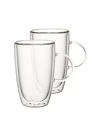 VILLEROY & BOCH | Tassen 2er Set ARTESANO - Hot Beverages XL 0,45l | transparent