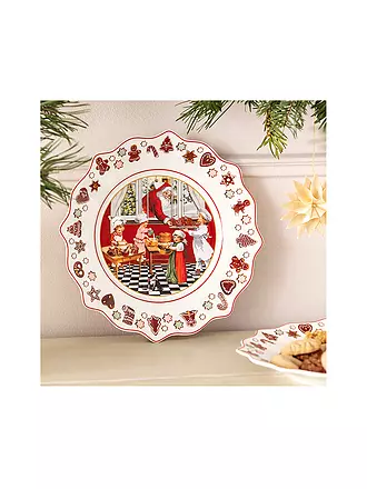 VILLEROY & BOCH | Weihnachts Jahresteller 2023 24cm Annual Christmas Edition | bunt