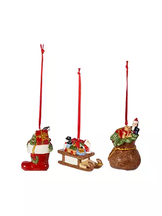 VILLEROY & BOCH | Weihnachtsschmuck Nostalgic Ornaments - Ornament Geschenke 6,3cm | bunt