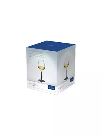 VILLEROY & BOCH | Weissweinglas 4er Set MANUFACTURE ROCK BLANC GLAS | transparent