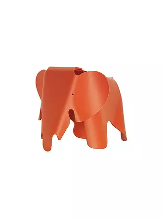 VITRA | Deko Elefant Eames S (Eisgrau) | rot