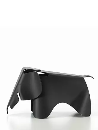 VITRA | Deko Elefant Eames S (Eisgrau) | schwarz