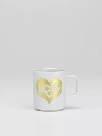 VITRA | Henkelbecher - Tasse Coffee Mug  Moon Silber | gold