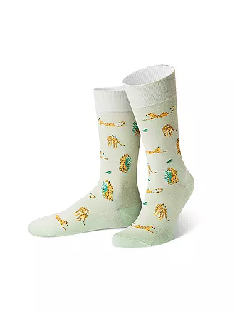VON JUNGFELD | Socken ENTE mblau | hellgrau