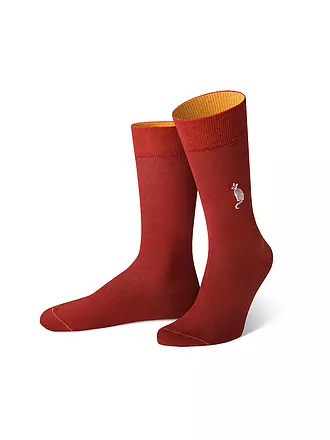 VON JUNGFELD | Socken ENTE mblau | rot