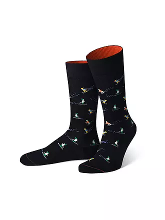 VON JUNGFELD | Socken ENTE mblau | schwarz