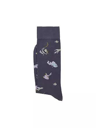 VON JUNGFELD | Socken Jelly Fish | dunkelblau
