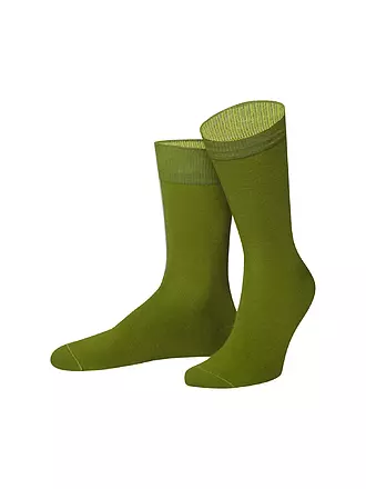 VON JUNGFELD | Socken Navarra / rot | olive