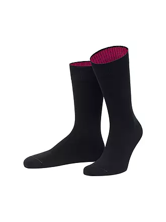 VON JUNGFELD | Socken Svalbard / schwarz | dunkelgrün