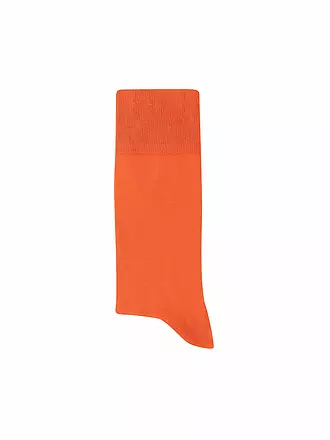 VON JUNGFELD | Socken Svalbard / schwarz | orange