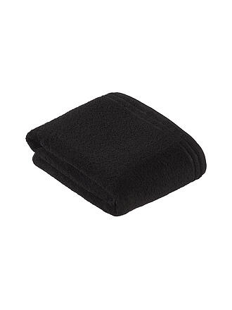 VOSSEN | Badetuch Calypso Feeling 100x150cm Schwarz | orange