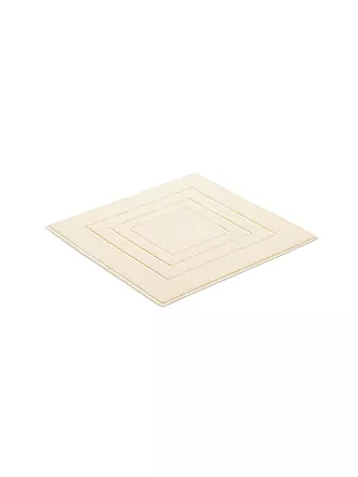 VOSSEN | Badteppich FEELING 60x60cm Rubin | beige