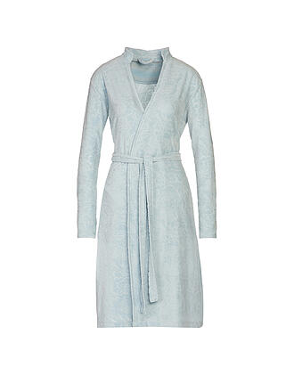 VOSSEN | Damen Nikivelours Bademantel Cloud | orange