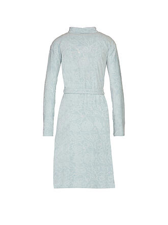 VOSSEN | Damen Nikivelours Bademantel Cloud | orange