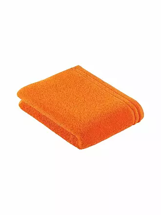 VOSSEN | Duschtuch Calypso Feeling 67x140cm (orange) | schwarz