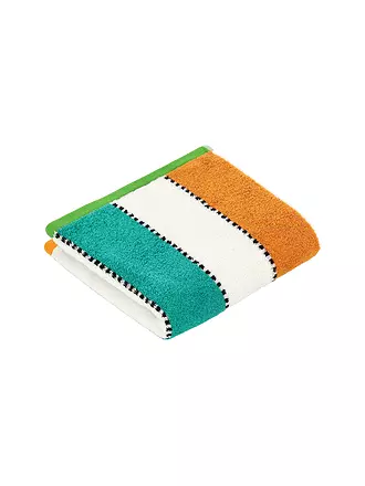 VOSSEN | Gästetuch COLOUR CLASH 30x50cm Grapefruit | bunt