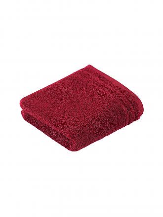 VOSSEN | Gästetuch Calypso Feeling 30x50cm (Flanell) | rot