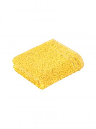 VOSSEN | Gästetuch Calypso Feeling 30x50cm (Flanell) | gelb