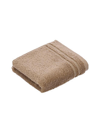 VOSSEN | Gästetuch Vienna Style Supersoft 30x50cm Deep Blue | camel