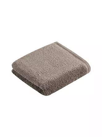 VOSSEN | Handtuch VEGAN LIFE 50x100cm Pepplestone | dunkelgrün