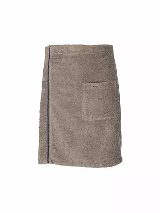 VOSSEN | Herren Saunakilt Lars Vegan Graphit | braun