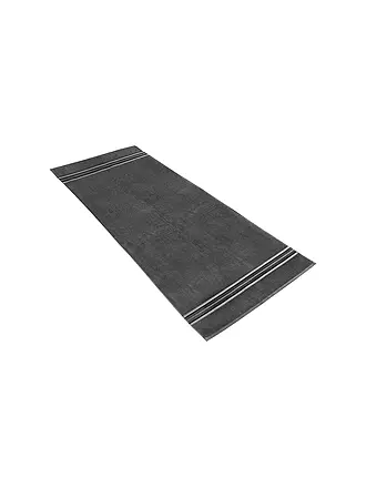 VOSSEN | Saunatuch Akira Vegan 80x200cm Graphit | silber