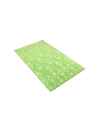 VOSSEN | Strandtuch 100x180cm VEGANISTA Kiss the Cookie | grün
