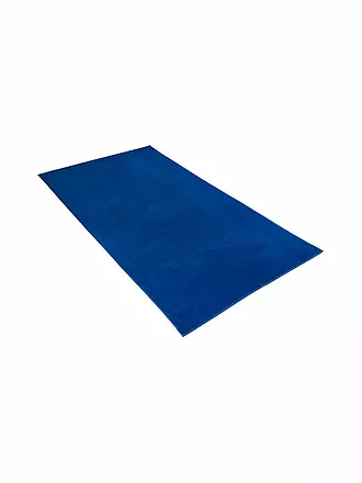 VOSSEN | Strandtuch BEACH CLUB 100x180cm Reflex Blue | grau