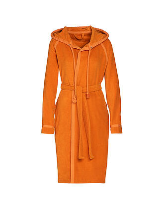 VOSSEN | Unisex Bademantel Jive Posseidon/Petrol | orange