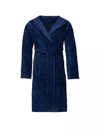 VOSSEN | Unisex Bademantel TEXAS Winternight | blau