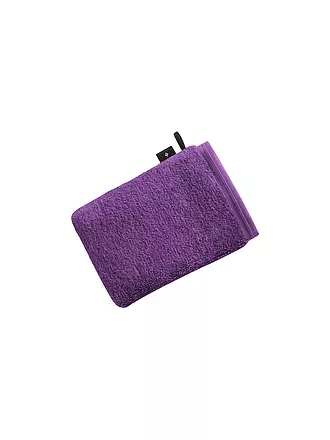 VOSSEN | Waschhandschuh 22x16cm VEGANISTA Eis Date | lila