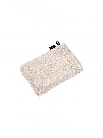 VOSSEN | Waschhandschuh Calypso Feeling 22x16cm (Weiss) | beige