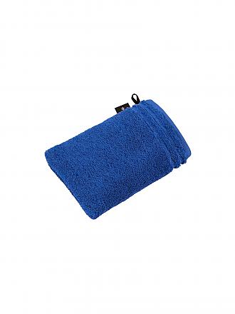 VOSSEN | Waschhandschuh Calypso Feeling 22x16cm (Weiss) | blau