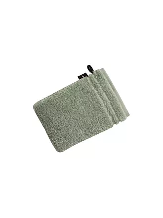 VOSSEN | Waschhandschuh VIENNA STYLE SUPERSOFT 16x22cm Soft Green | beere